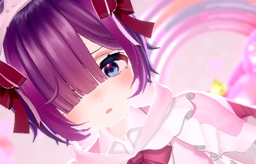 顔の可愛さを壊さない